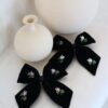 velvet hair bow