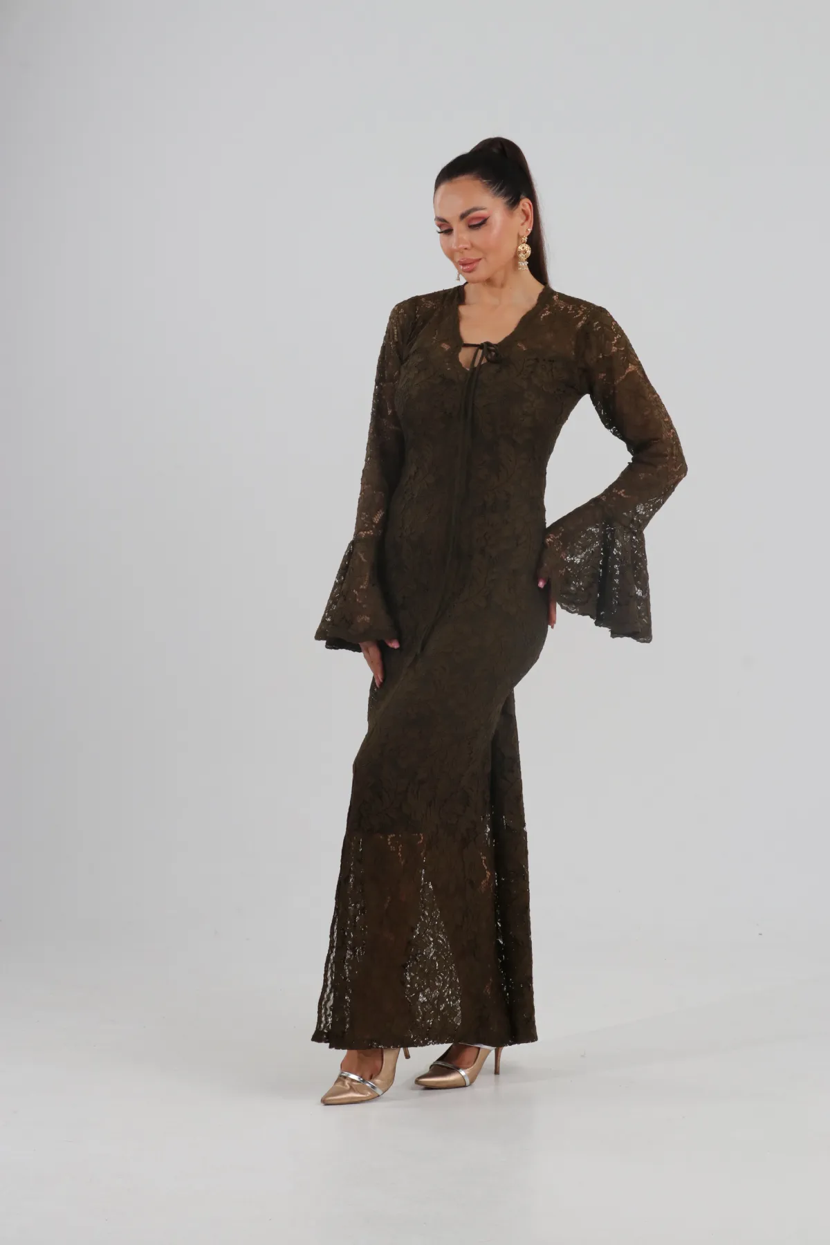A-Line Lace Dress - Image 5