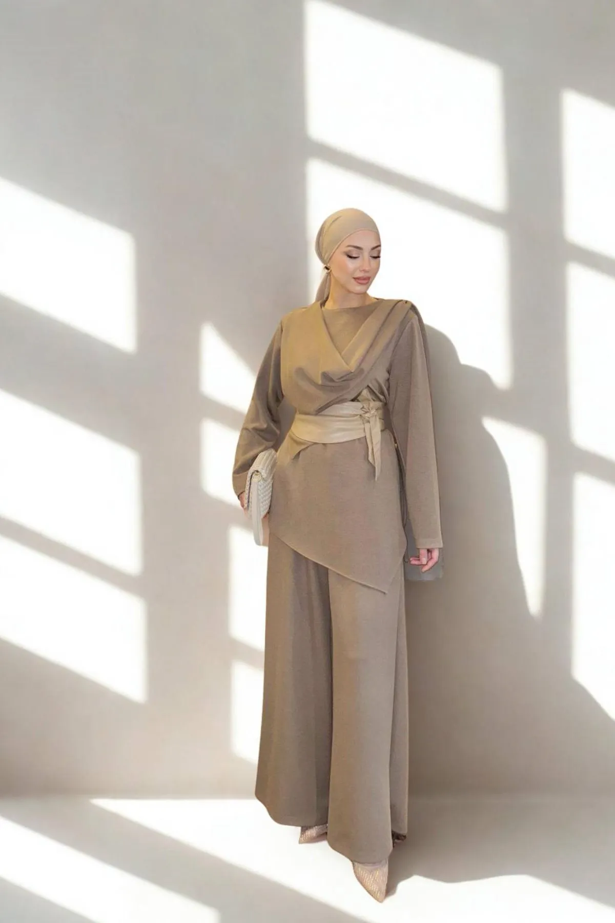 Soft Winter Set with Shawl Wrap