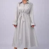 elastic waist dress